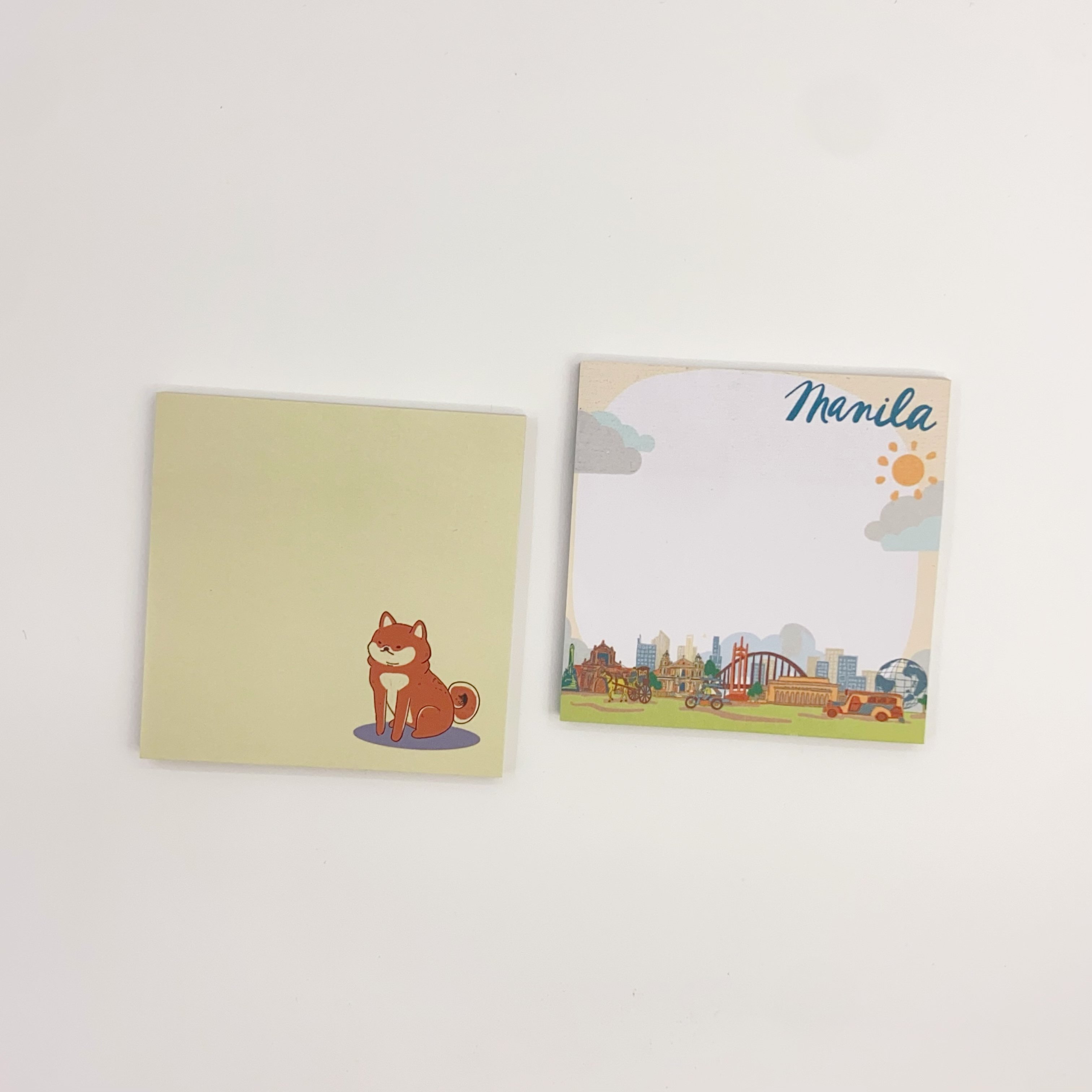 MOQ 25 pads Factory Price Stationary Office Die Cut Gradient Kids Sticky Notes Kawaii Products Eco Friendly Hotel Notepad Blocks