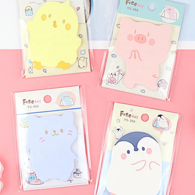 Memo pads stationery kawaii sticky notes