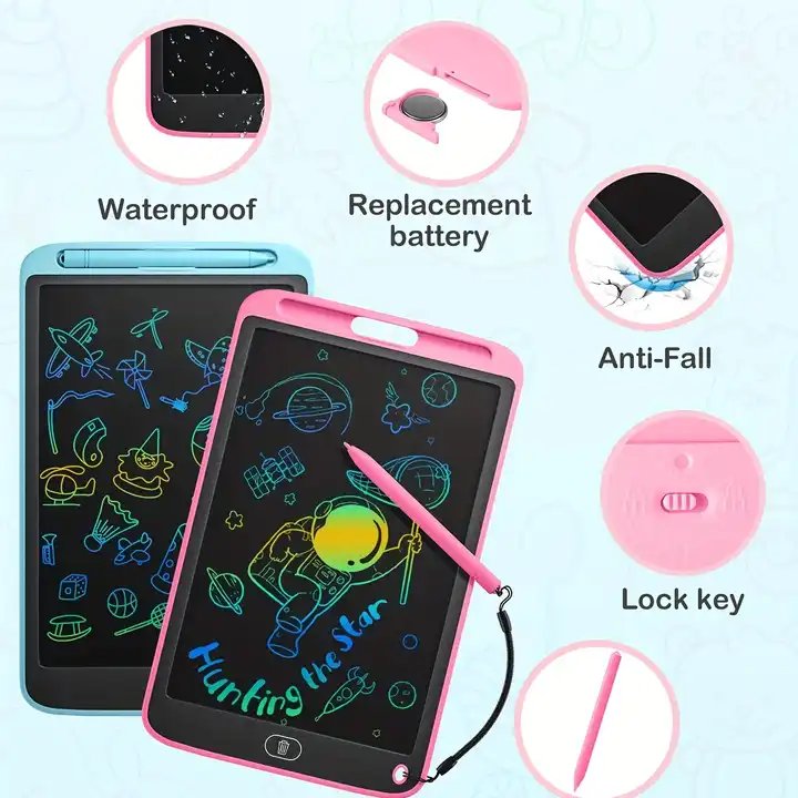 Kids 8.5 Inch Lcd Digital Writing Write Magic Electronic Drawing Doodle Pad Board Kids Draw Pad Tablet Toys 8.5