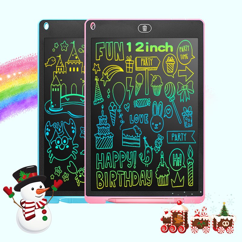 8.5/10/12 inch LCD writing tablet draw pad Portable Erasable Digital handwriting board Kids Drawing toys Christmas gifts