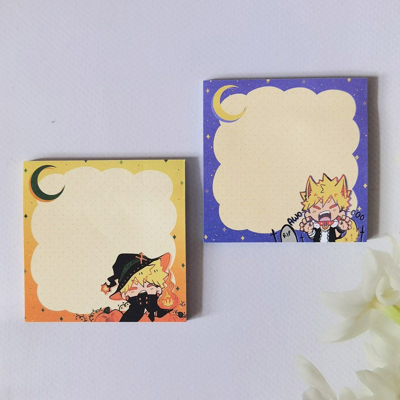 No minimum notepad kawaii memo pads promotional customized sticky note pad sticky with logo