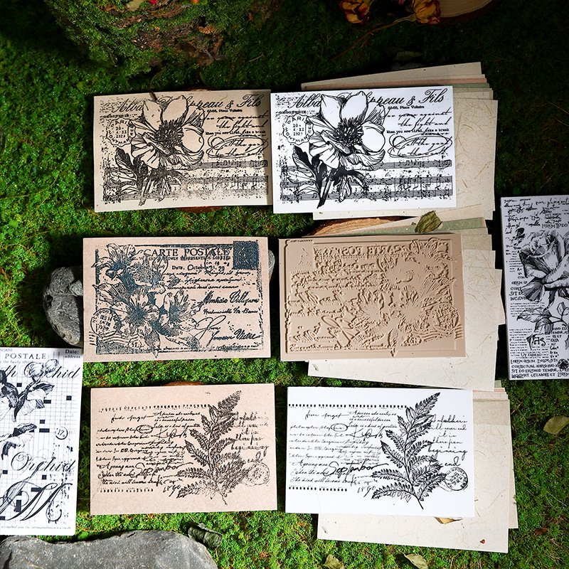 Vintage lace junk journal handbook decorative collage scrapbooking supplies scrapbook paper pack scrapbooking set
