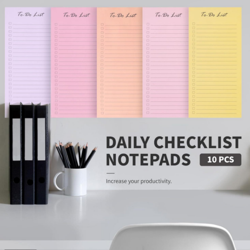 Macaroon-Coloured Self-Adhesive Note Book Cute Student Style Horizontal Line Notepad Paper Memo Small Notebook