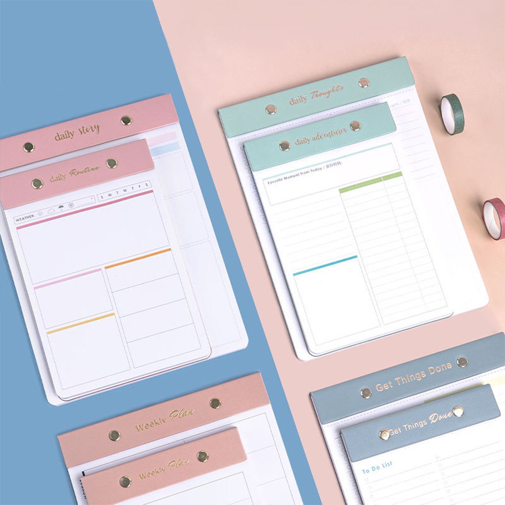 64 Sheets Weekly Pad Wholesale Tear Off Weekly Planner Notepad With Daily Schedule Weekly To Do List Notepad
