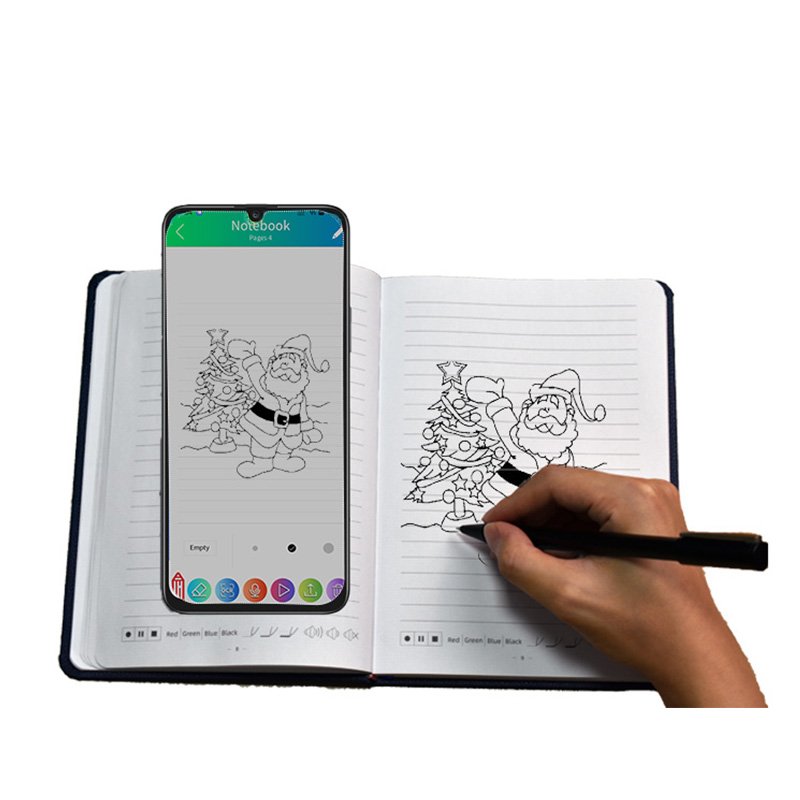 Xuezhiyou Custom SyncPen Smart Writing Digital Pen Set Digital Pen Handwriting Real Time Sync Storage Notepad