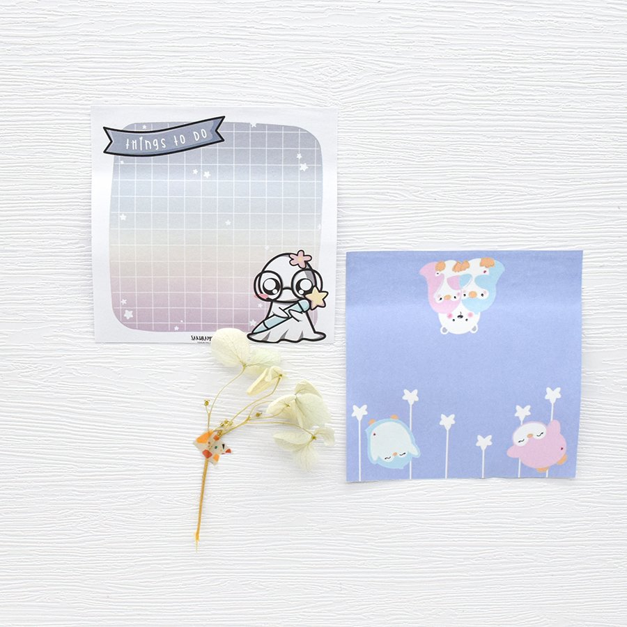 Customised sticky notes kawaii cartoon hamster paper notepad diary scrapbook stickers office school stationery notepad