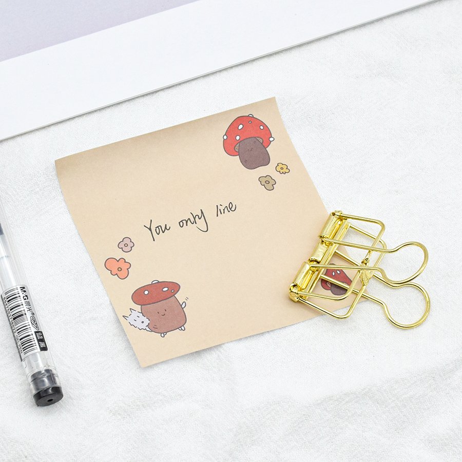 Customised sticky notes kawaii cartoon hamster paper notepad diary scrapbook stickers office school stationery notepad