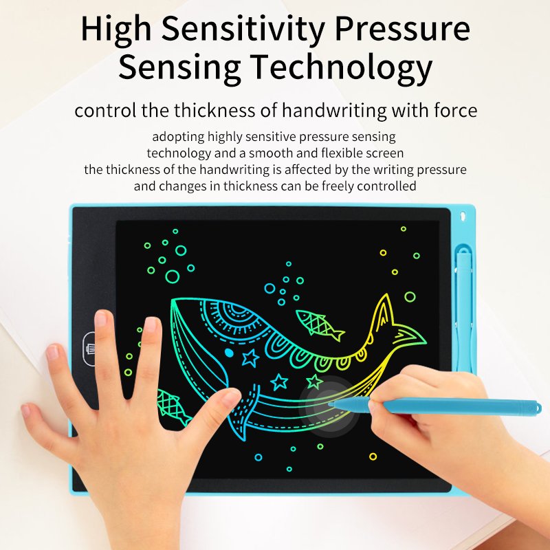 digital doodle drawing pad kids toy lcd writing tablet pad for laptop multicolor writing tablet 8.5/10/12 inch