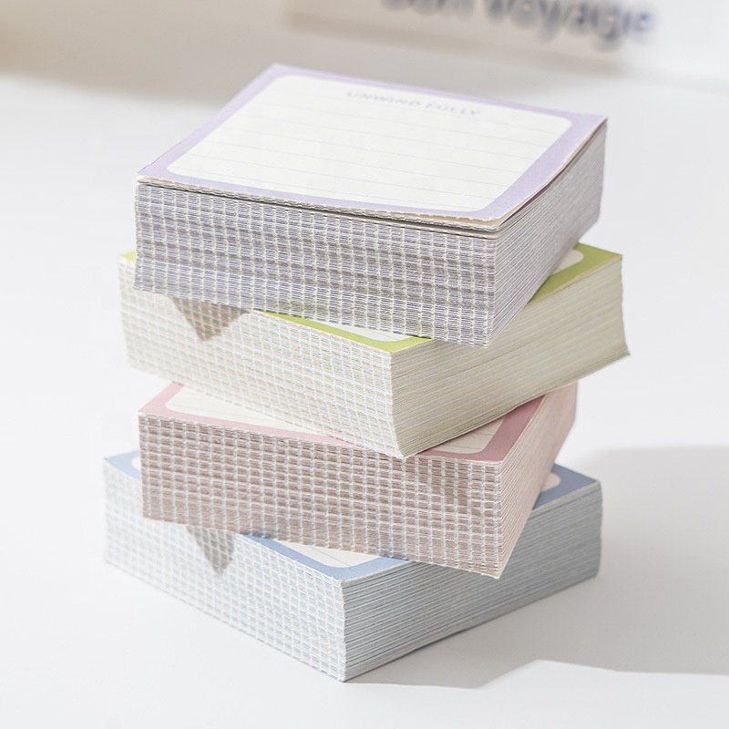 Custom Printed Mini Fancy Aesthetic Novelty Accessories Mark Sticky Note