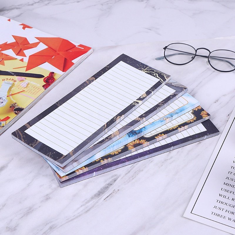 Custom Printed Mini Fancy Aesthetic Novelty Accessories Mark Sticky Note