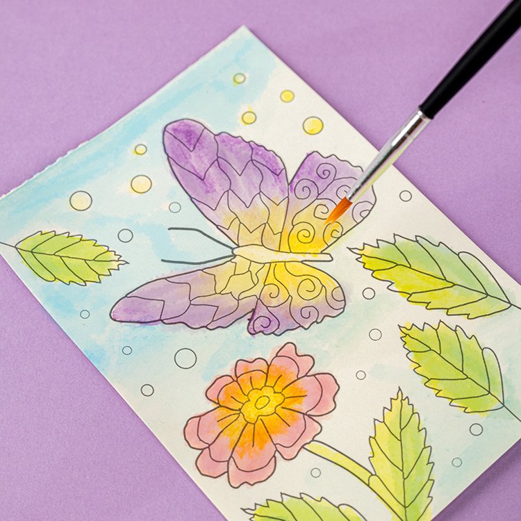 Hot Sell Children's Cartoon Water Doodle Book Reusable Magic Water Painting Drawing Book Art Educational Toy With Pen For Kids