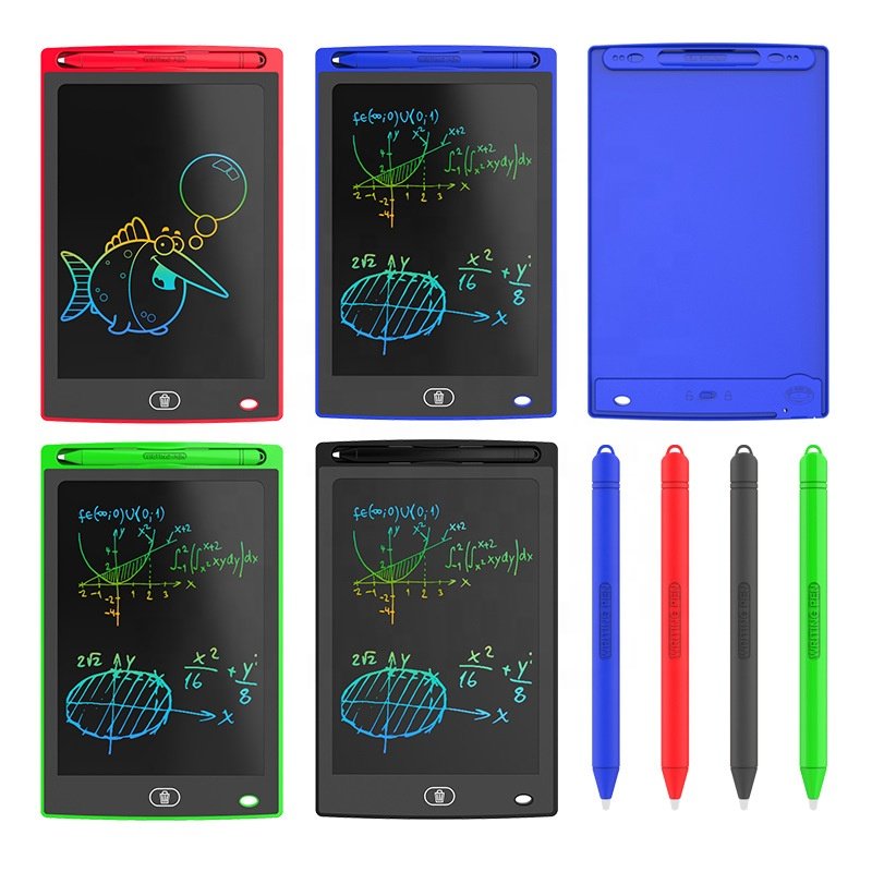 8.5 Inch Lcd Drawing Tablet Fridge Electronic Message Pad Portable Lcd Electronic Writing Pad Drawing Board For Children