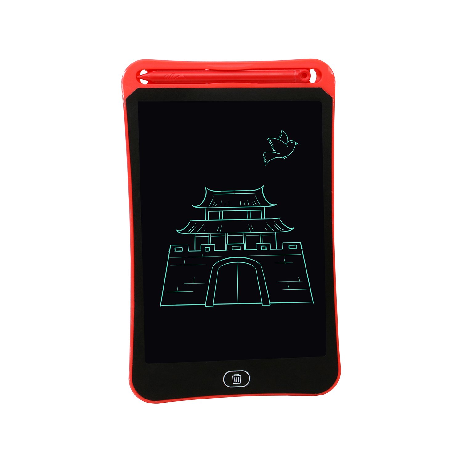 12 Inch Electronic Slate Memo Pad Kids Lcd Drawing Tablet, Digital Notice Smart Writing Board With Lock Key