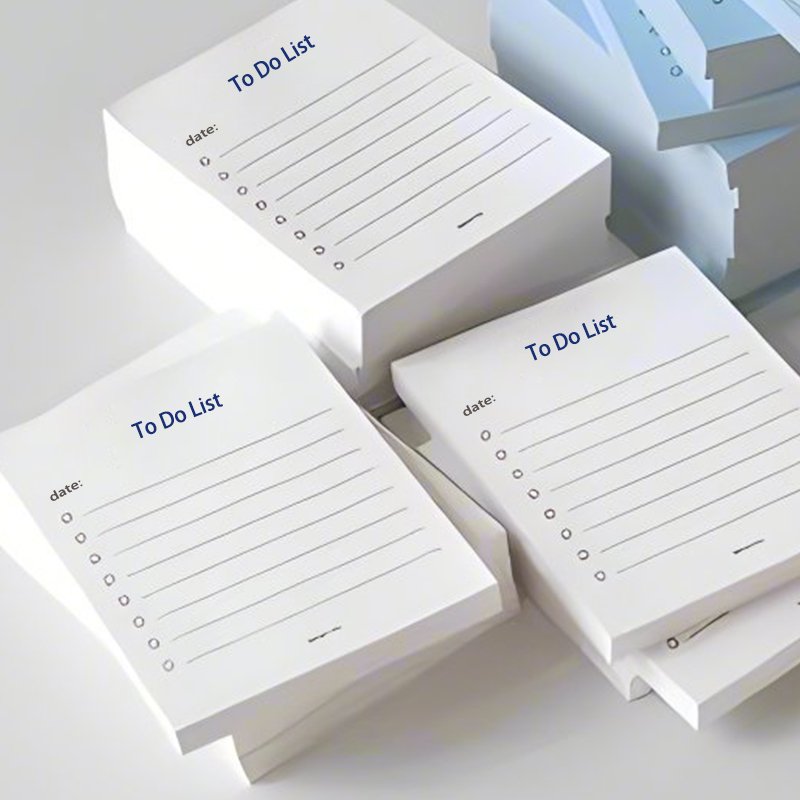 Custom Planner to Do List Notepad Business Stationery a4 Lined Writing Paper Note Pads Memo Pad