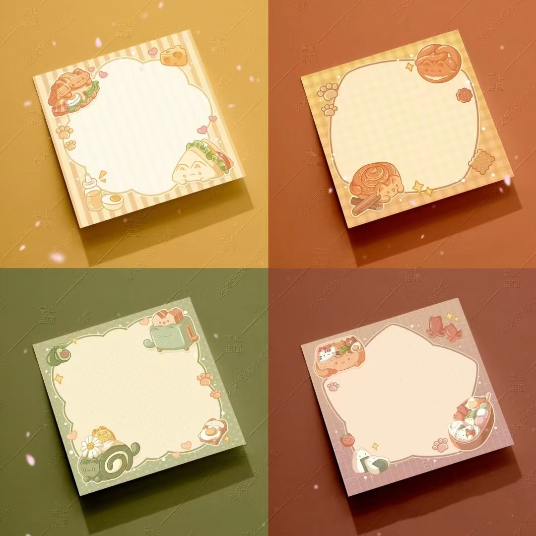 Writable 50gsm 60gsm 70gsm 80gsm Paper Sticky Note OEM Memo Pad For Meeting Home Working