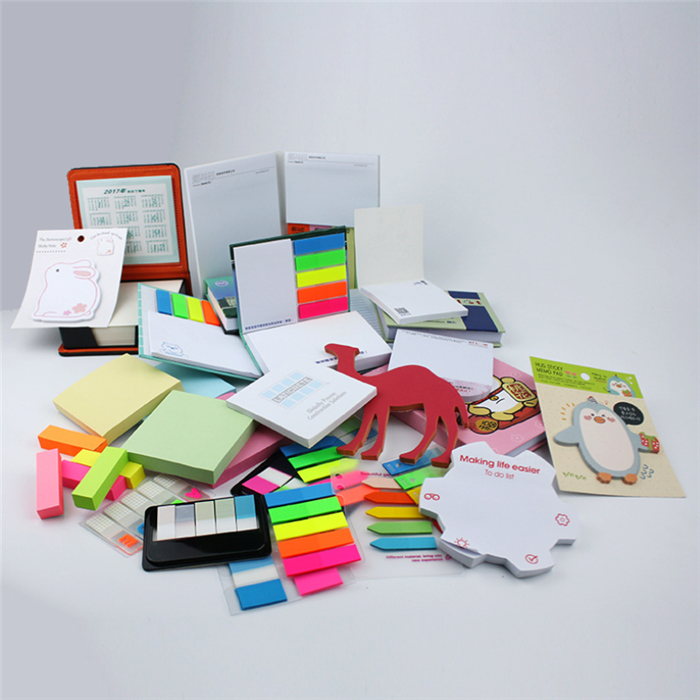funny customized self sticky notepad memo stationery for school office