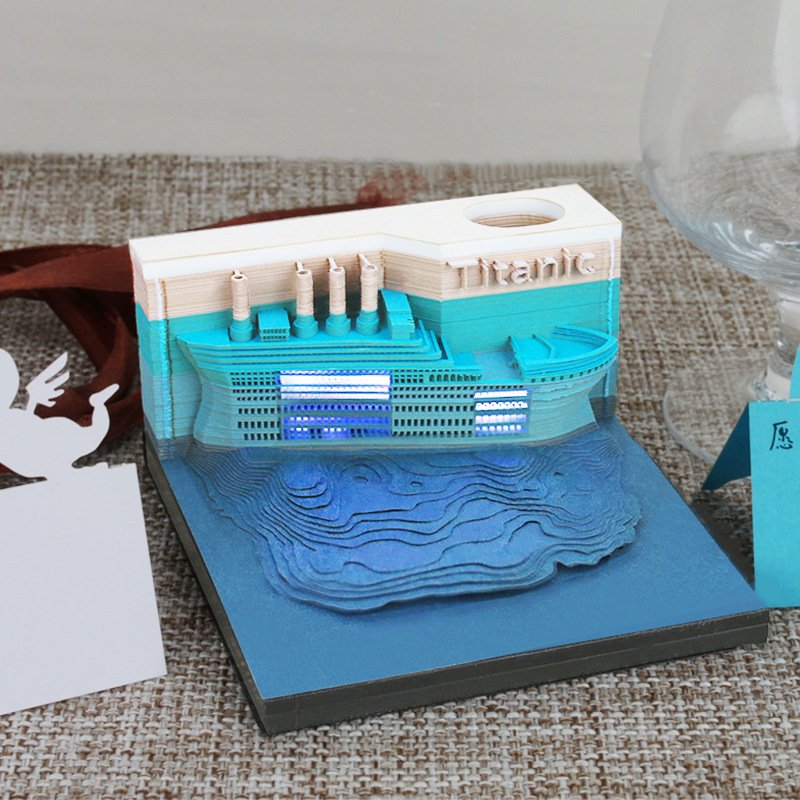 GuangAo Custom 3d Memo Sticky Note Pad Personalized Manufacturer