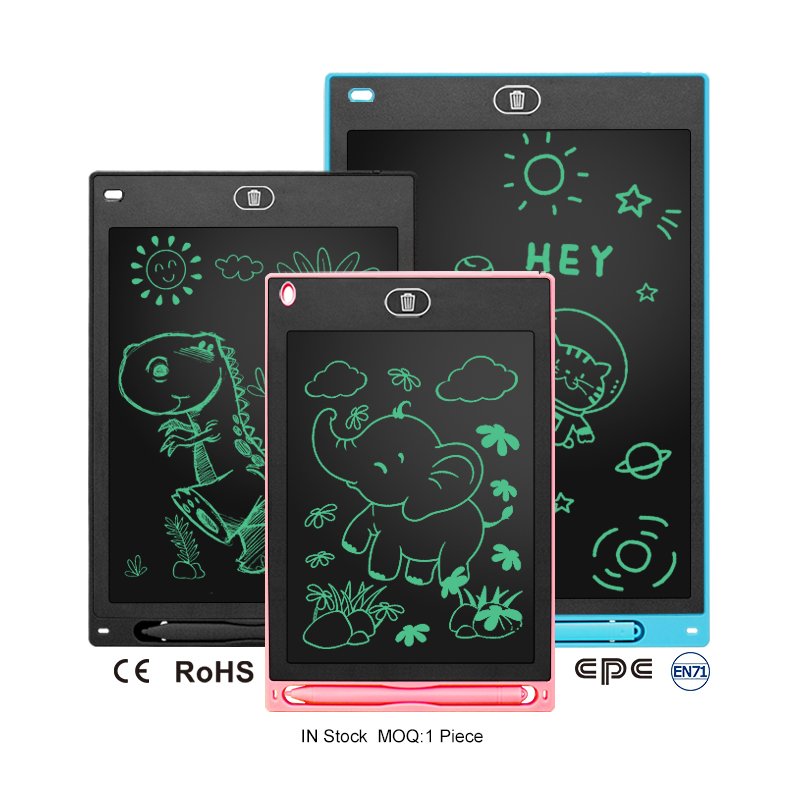 Kids Portable 8.5 Inch Color Screen LCD Writing Tablet Drawing Board Digital Graffiti Handwriting Memo Pad Electronic Ewriter
