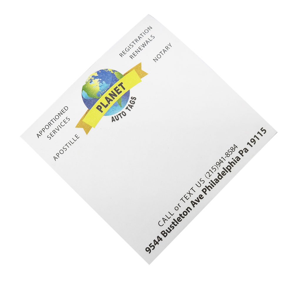3*3 Inch Promotional Gifts Printed Memo Pad Notepad Sticky Notes Custom Logo