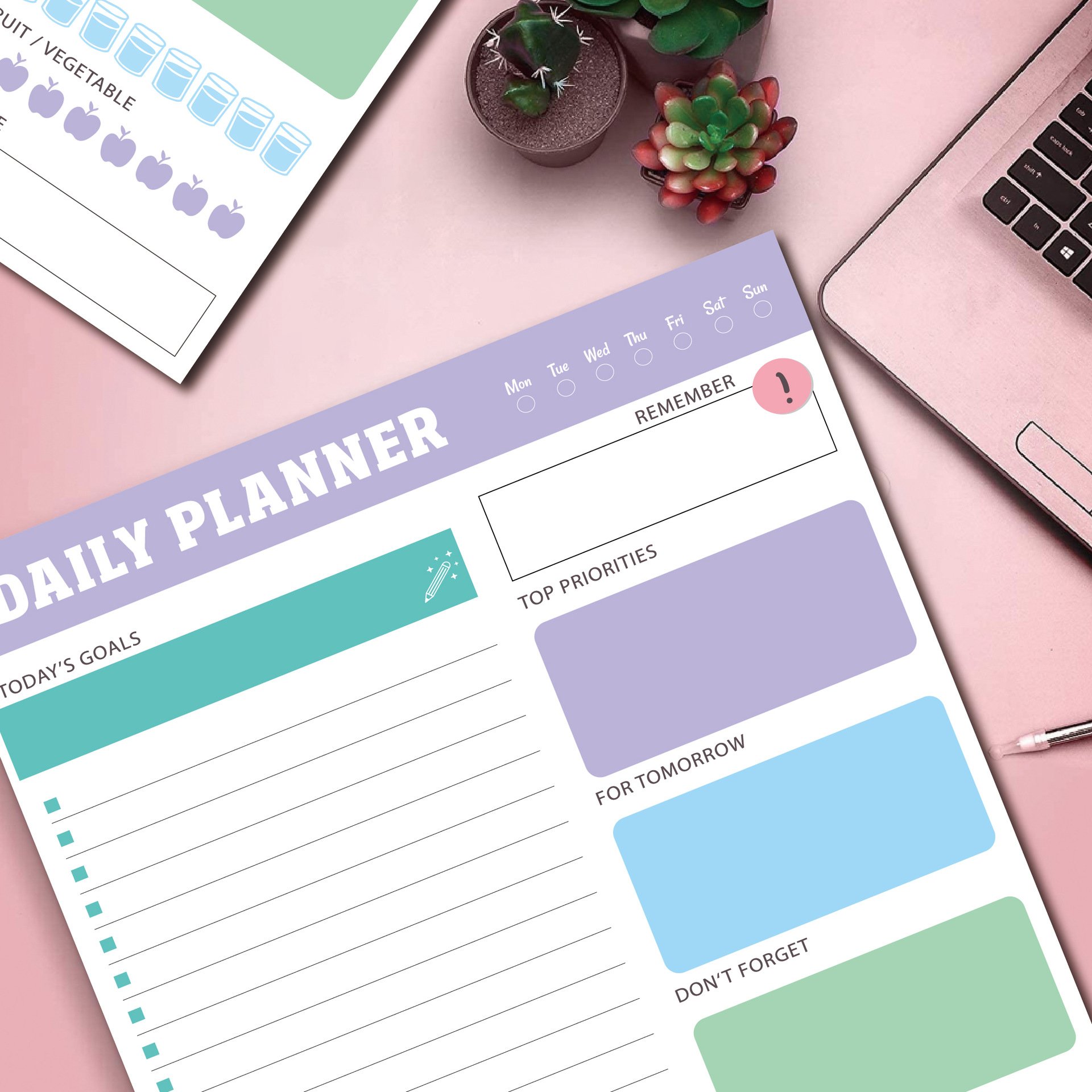 Wholesale Colorful To Do List Notepad Set Customized Sticky Notebook Dairies Notepads Memo Pads