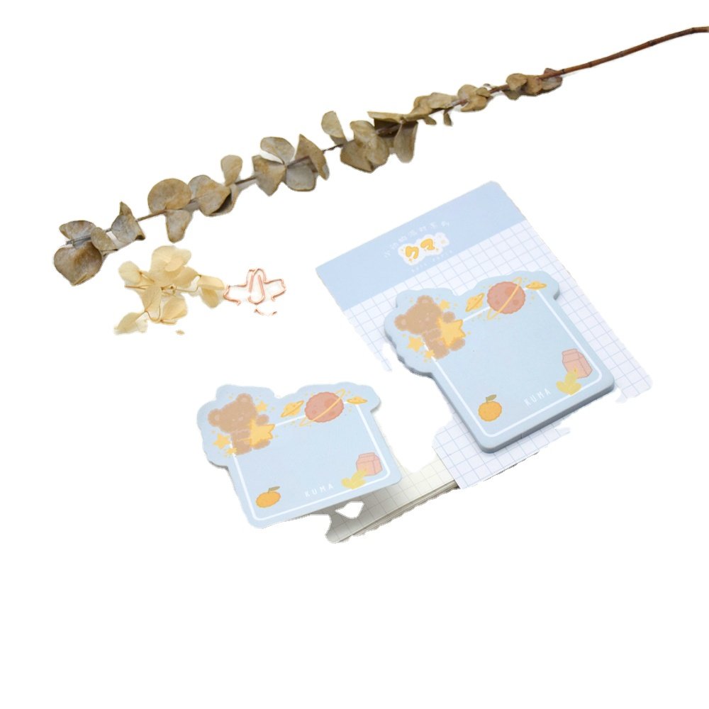 Low MOQ Promotional Customized size A4 A5 Logo printed Cute Memo Pads Floral Planner notepads for a perfect gift and journal
