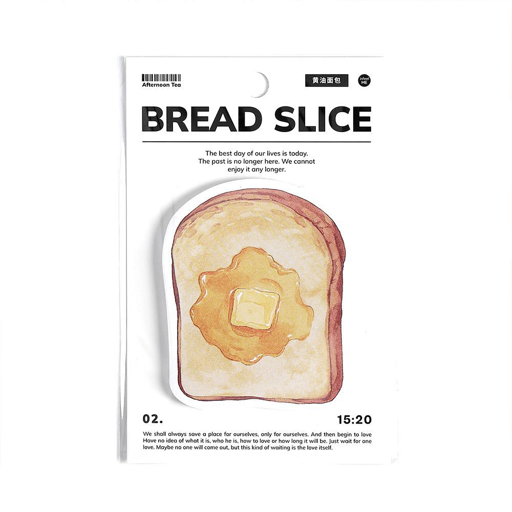 STICKERS PUNK 30 Pcs/pack Sticky Notes Cute Toast Coffee Memo Pads Sticker Student Gifts Stationery School Office Supplies 05011
