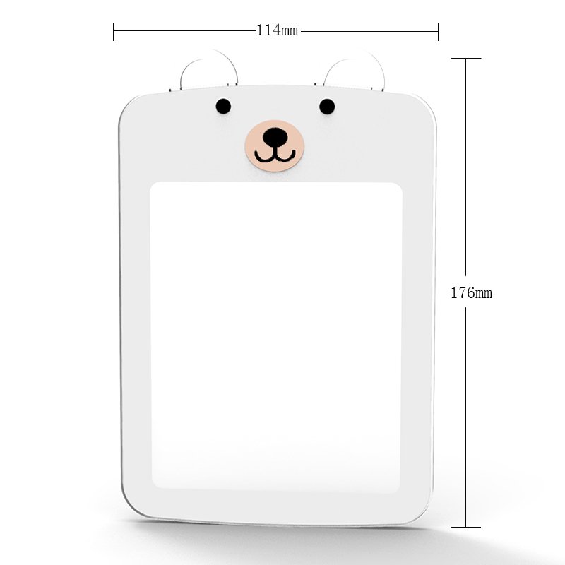 6.5 inch Cartoon lcd writing pad Children memo pad drawing board kids Toy Transparent writing board