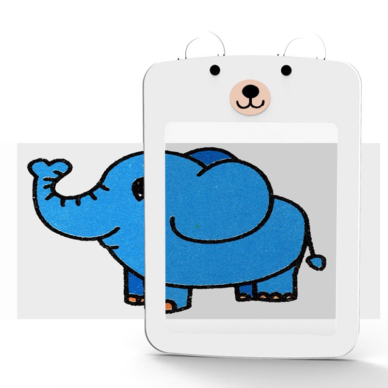 6.5 inch Cartoon lcd writing pad Children memo pad drawing board kids Toy Transparent writing board