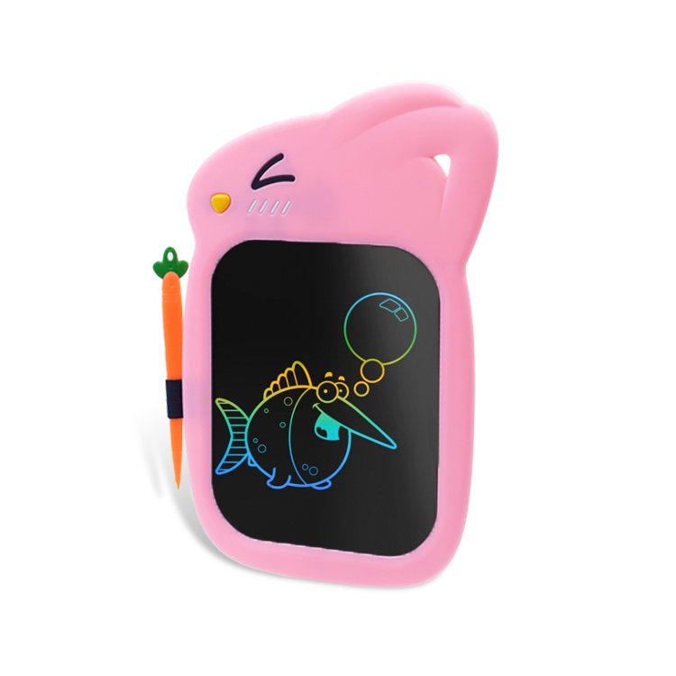 8.5 inch Cartoon rabbit LCD writing tablet kid's Toys in the car travel for children Drawing board
