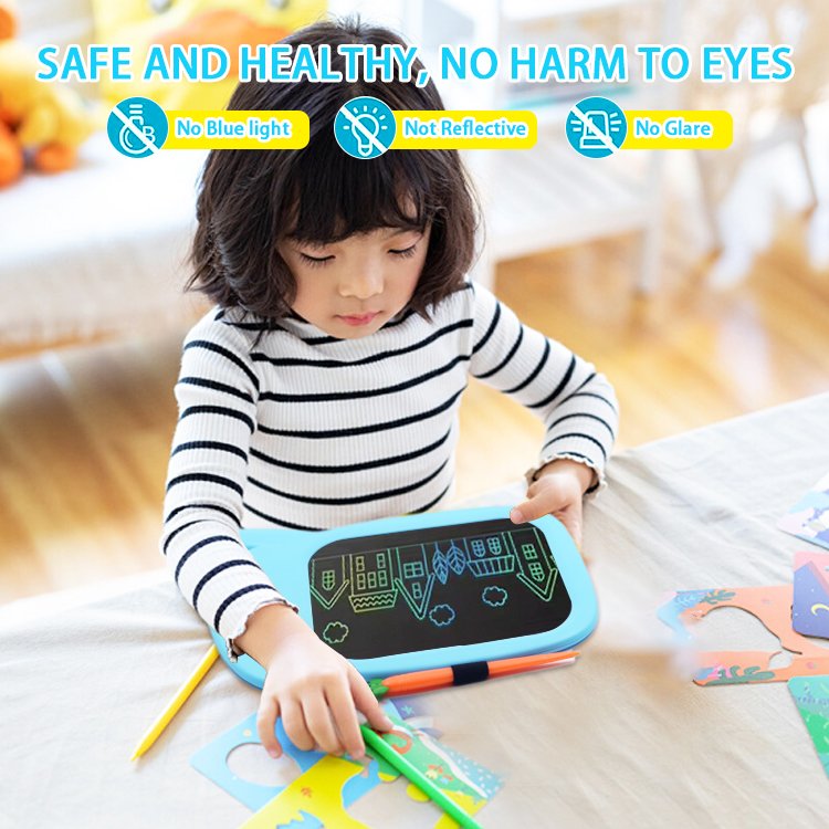 8.5 inch Cartoon rabbit LCD writing tablet kid's Toys in the car travel for children Drawing board
