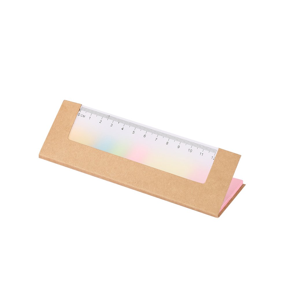 Customized Rectangle Kraft Cover Memo Sticky Note Pads for Office and School