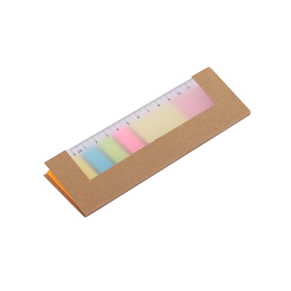 Customized Rectangle Kraft Cover Memo Sticky Note Pads for Office and School