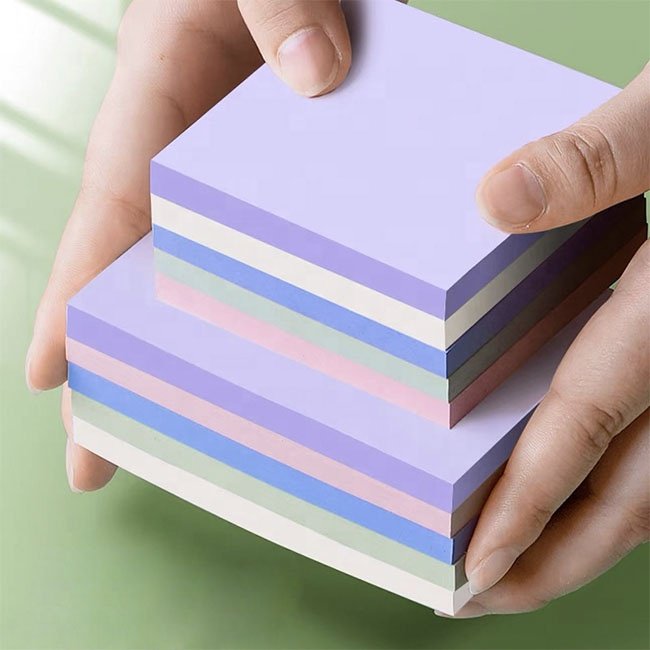 24 Pack Sticky Notes 3x3 Post Colorful Super Sticking Power Memo Pads with Strong Adhesive 74 Sheets/Pad Office School Supplies