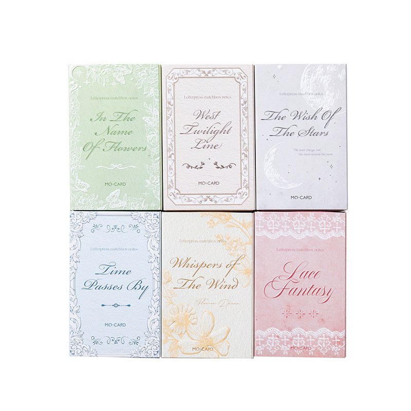30pcs/pack Retro letterpress embossed handbook DIY decorative backing