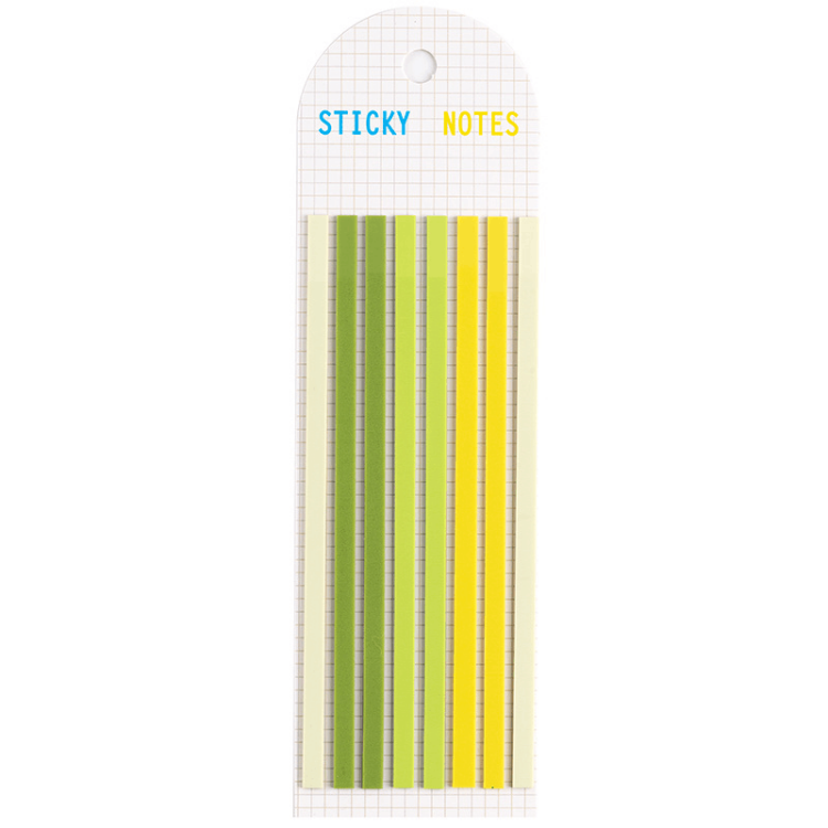 Index tabs Waterproof Writable Coloring Custom Sticky Notes Student Adhesive Slenderness stationery sticky note