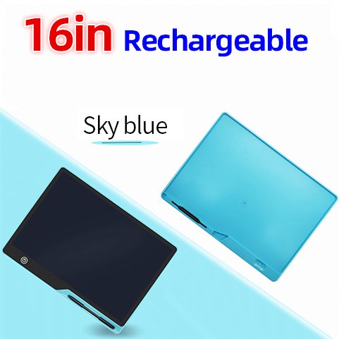 ABLE notepad 16 inch multi color rechargeable writing pad children's drawing pad Custom stationery lcd writing pad 12 inch
