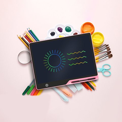 ABLE notepad 16 inch multi color rechargeable writing pad children's drawing pad Custom stationery lcd writing pad 12 inch