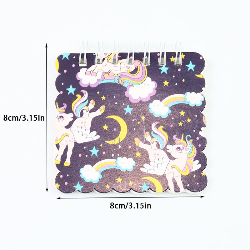 High Quality Wholesale Cheap School Note Book Originality Unicorn Exquisite Portable Coil Book