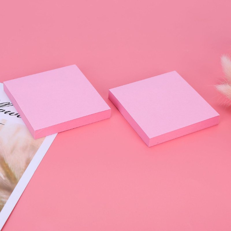 100 Sheet Pad Sticky Notes 3x3 Self-Stick Notes colorful Bright Multi Colors Sticky Notes