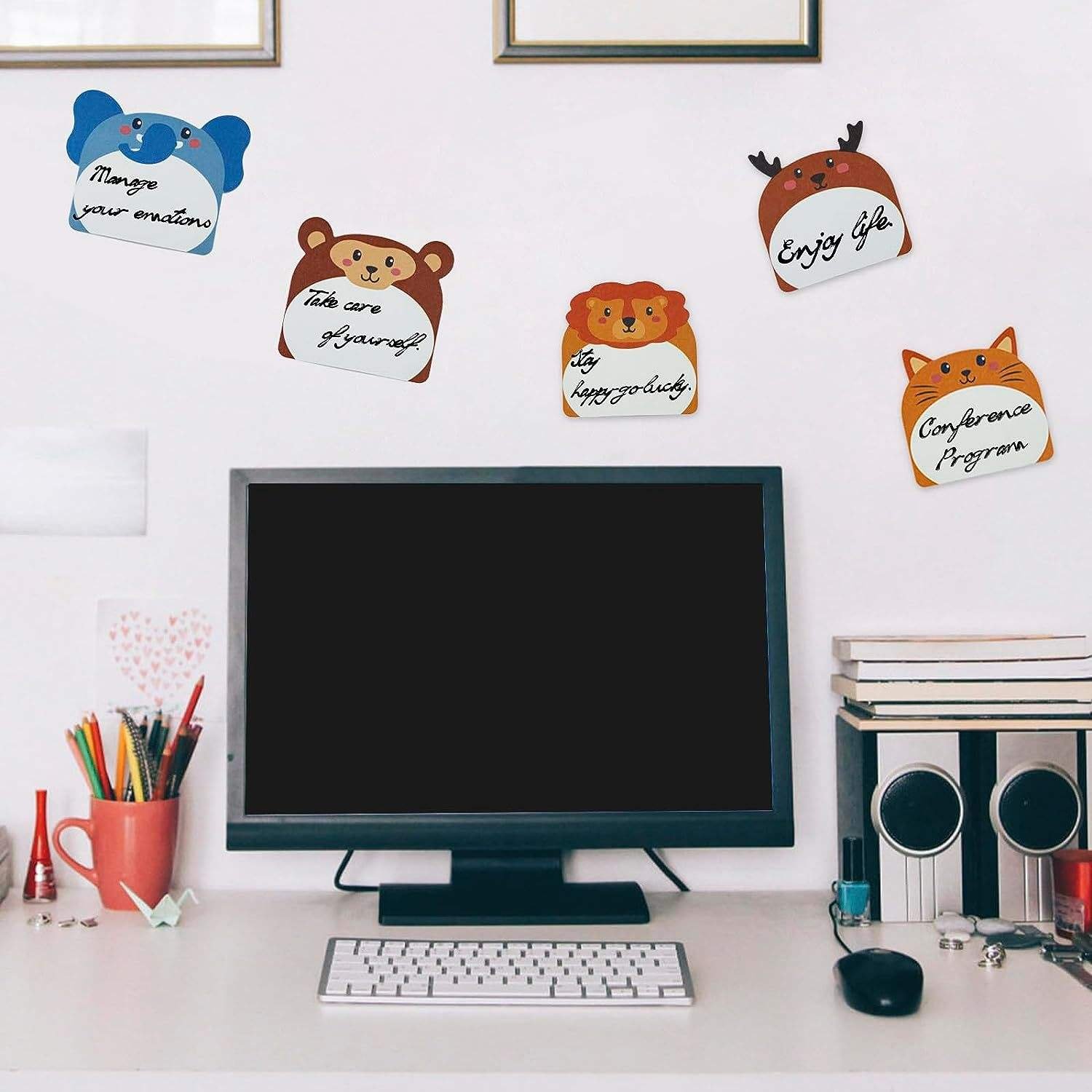 Sticky note Message note Animal shape Notepad self-adhesive Irregular shape Decorative sticker customizable
