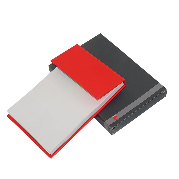 Custom Printed Memo Pad Decorative Sticky Cute Notepad Sticky Note Pad With Paper Box Sturdy Cardboard Cube Box Sticky Note