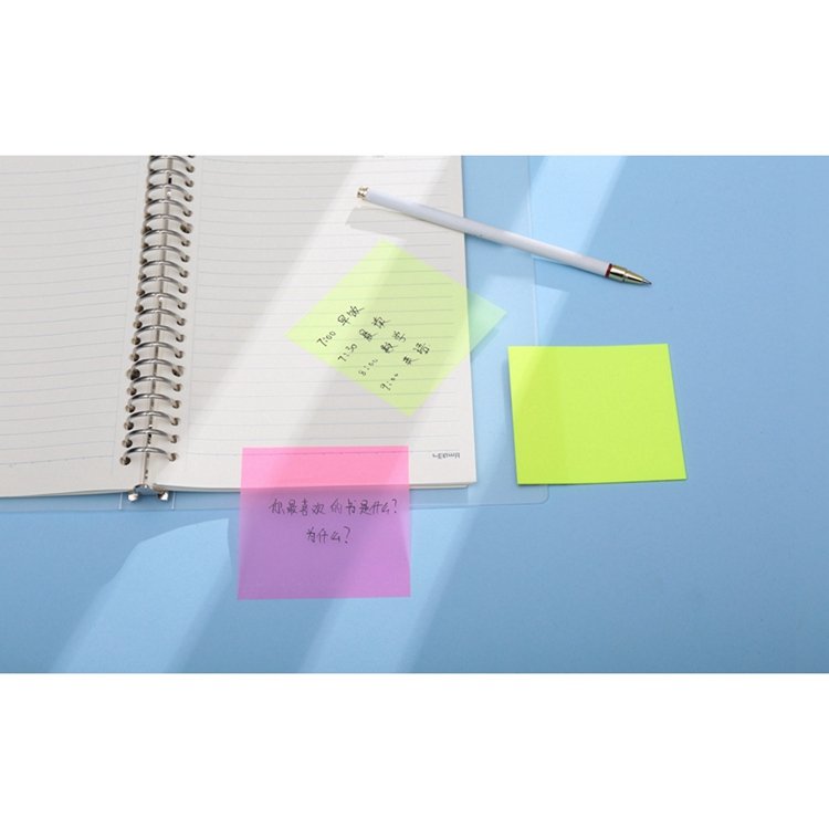 Promotional transparent sticky Note clear sticky note waterproof sticky note
