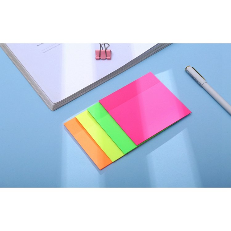 Promotional transparent sticky Note clear sticky note waterproof sticky note