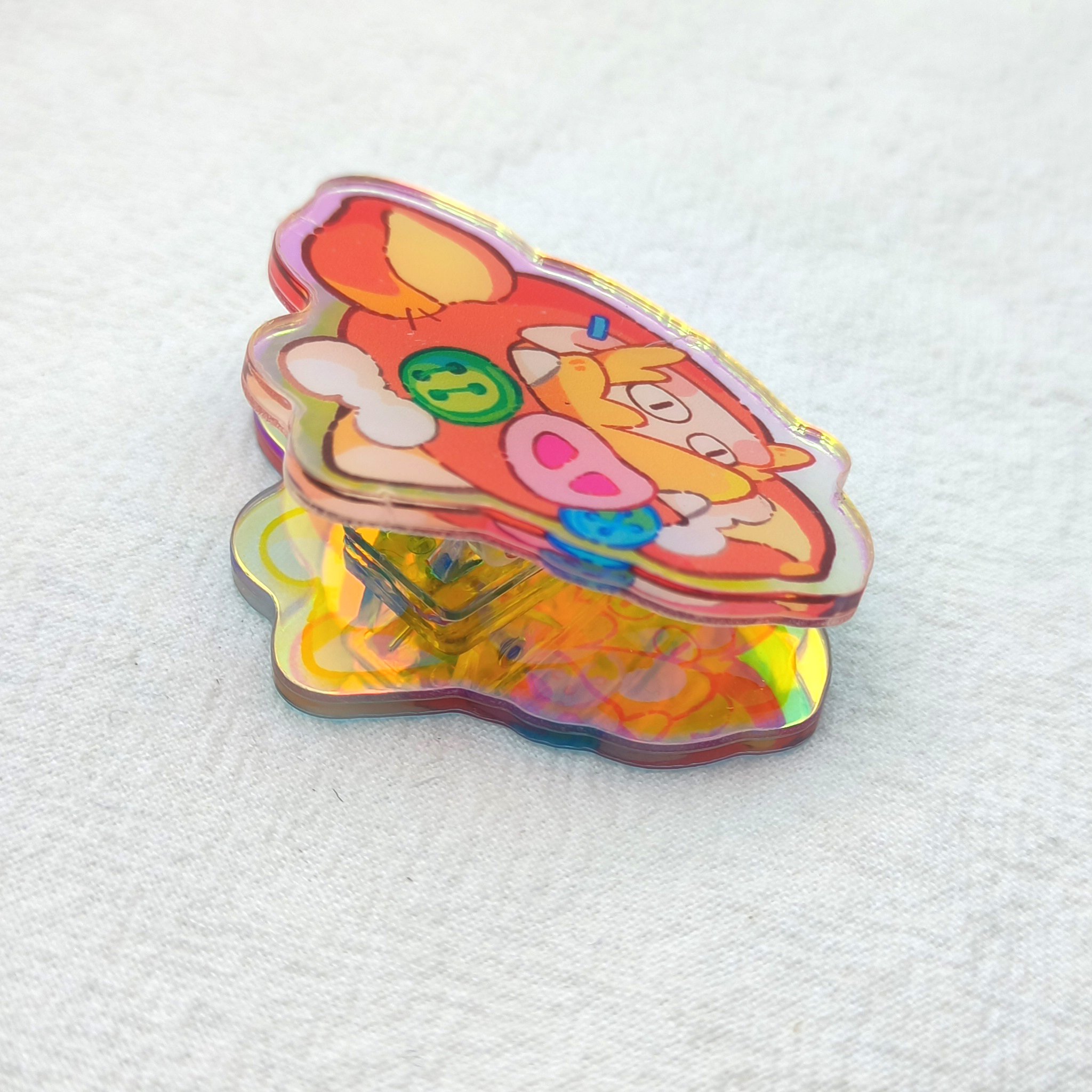 custom low MOQ paper clip acrylic clip for planner