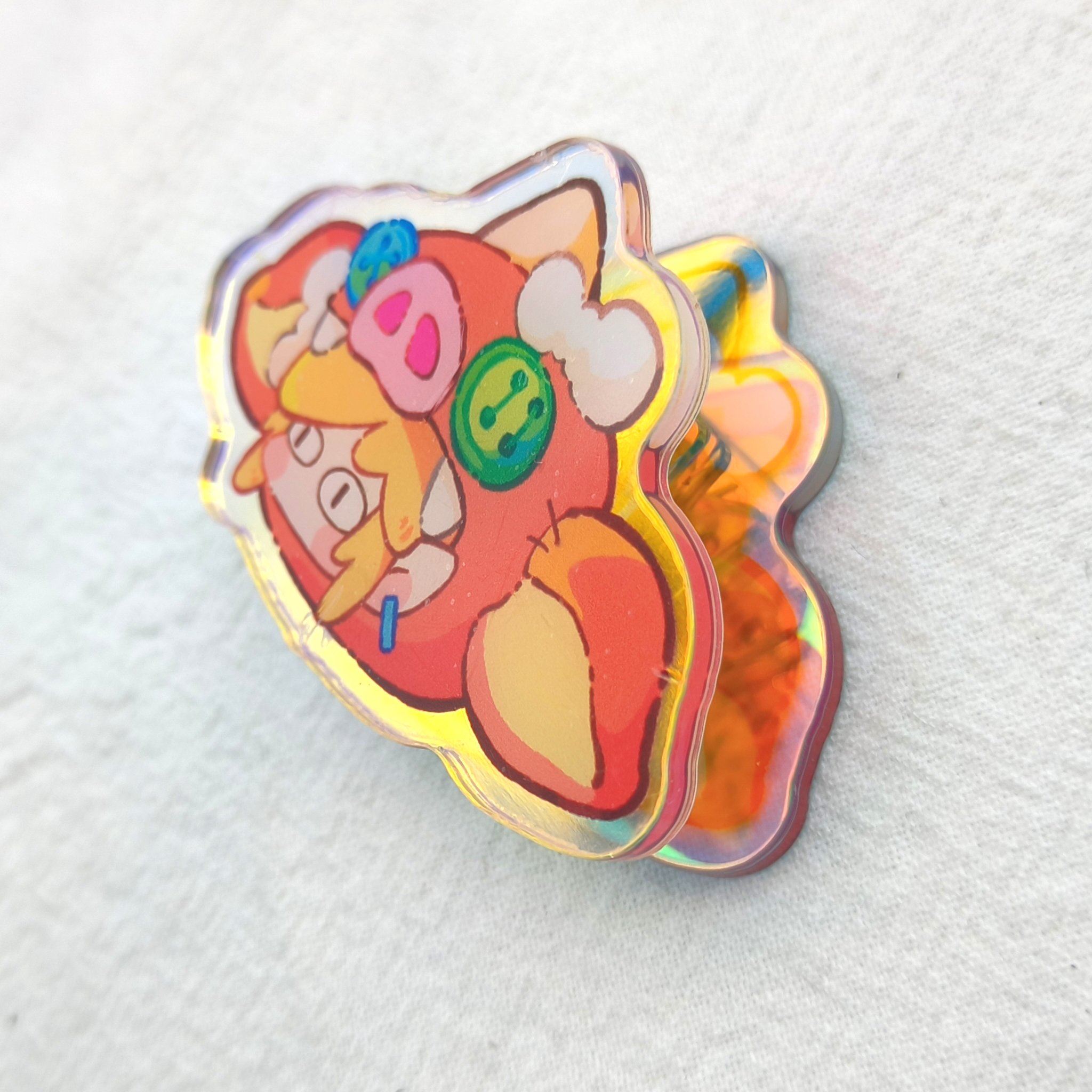 custom low MOQ paper clip acrylic clip for planner