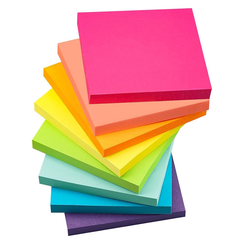 Glue Memo Sheet Sticker Office Notebooks Notebookmarks Self-Adhesive Sticky Note