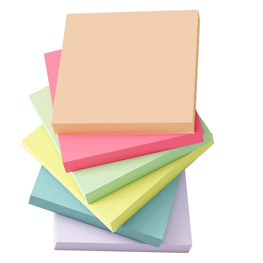Glue Memo Sheet Sticker Office Notebooks Notebookmarks Self-Adhesive Sticky Note