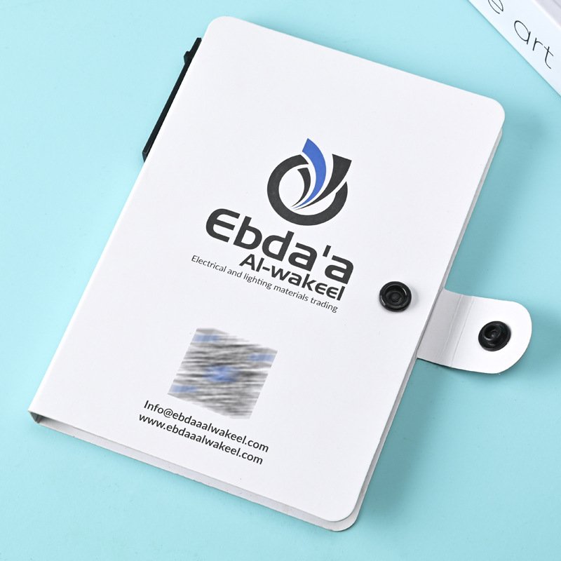 Custom Notebook With Logo Wholesale Kraft Paper Cover Personalized Mini Memo Notepad With Pen To Do List Notepad