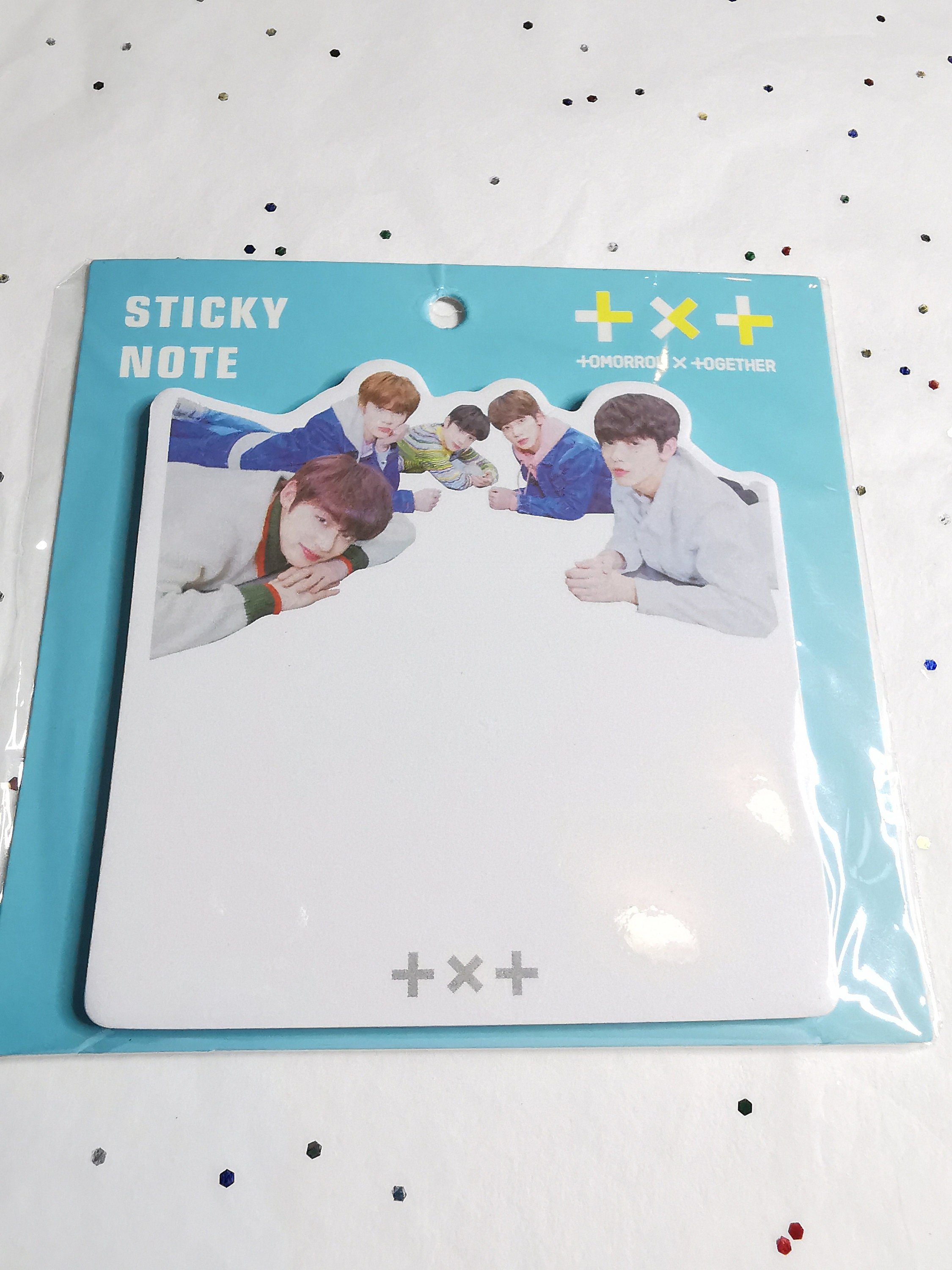Wholesale custom printing Kpop memo pads sheets paper 75*75mm mini cute shape gradient post note handmade sticky notes