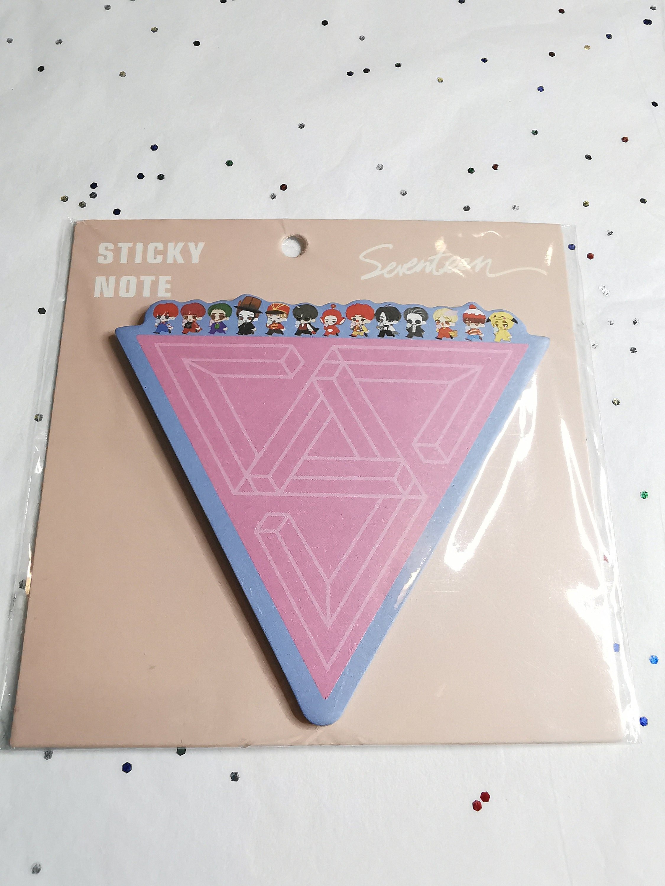 Wholesale custom printing Kpop memo pads sheets paper 75*75mm mini cute shape gradient post note handmade sticky notes